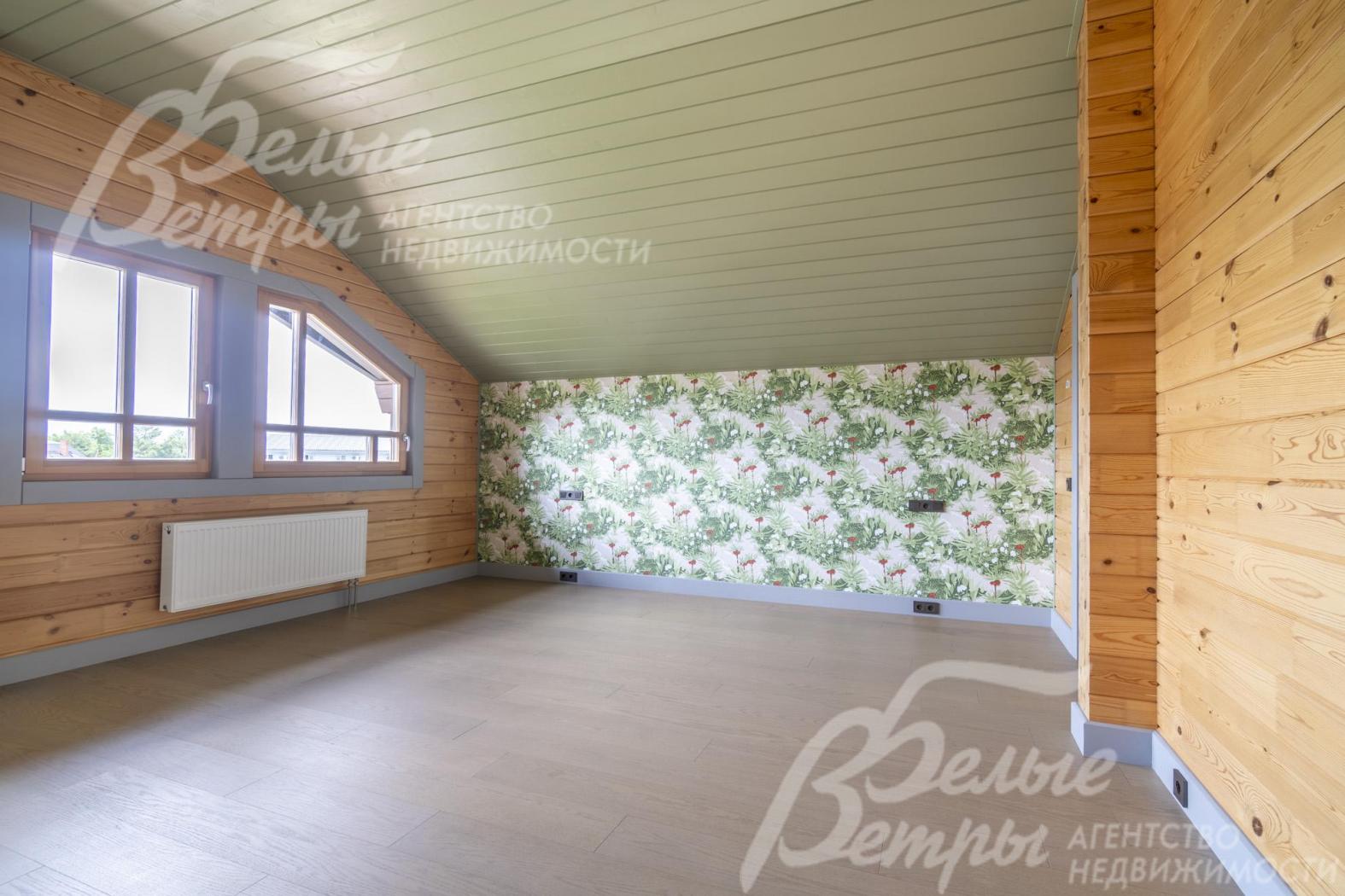 Мастер-спальня 21 кв.м с балконом, гардеробной и санузлом