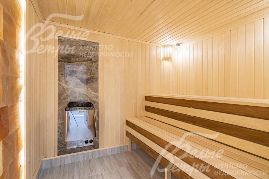 В сауне вставки из гималайской соли