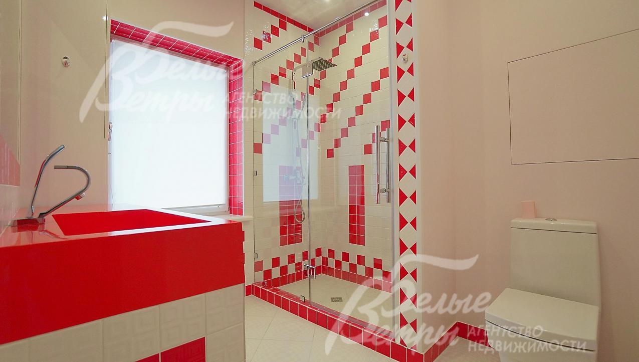 Санузел второго этажа дома 