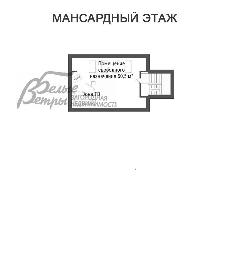Дом Воскресенское  id 135-413 планировка3