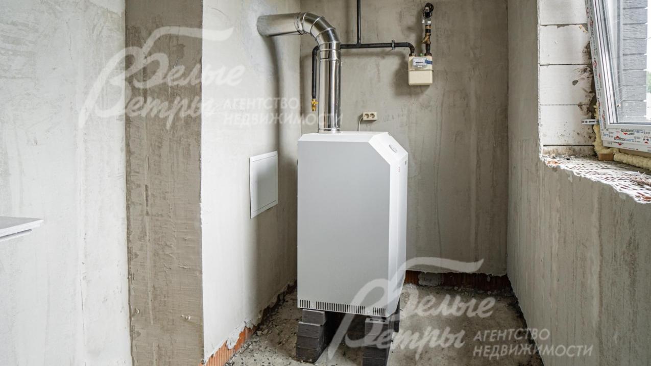 Установлен газовый котел Лемакс на 24 кВт