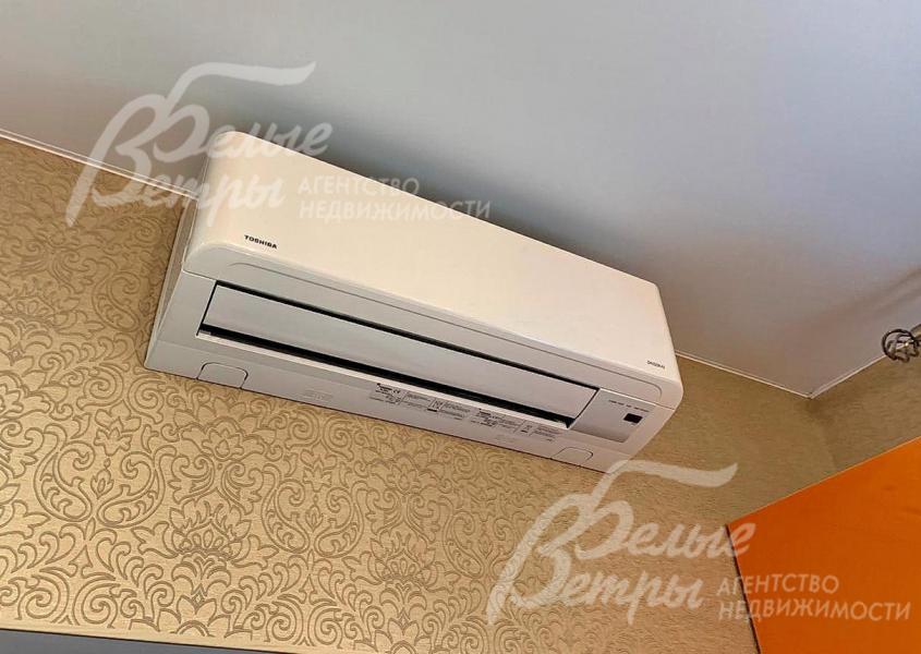 Во всех комнатах установлены кондиционеры "Toshiba"
