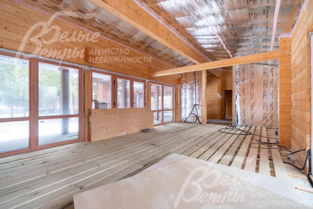 В комнате отдыха спа-зоны площадь 51 кв.м запланирована кухня