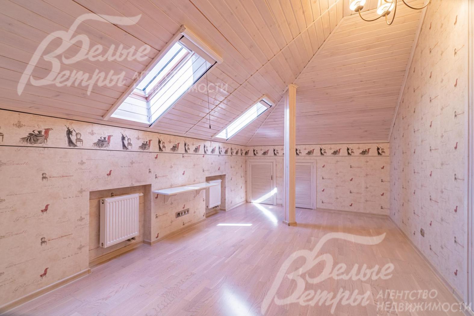 Спальня на мансарде