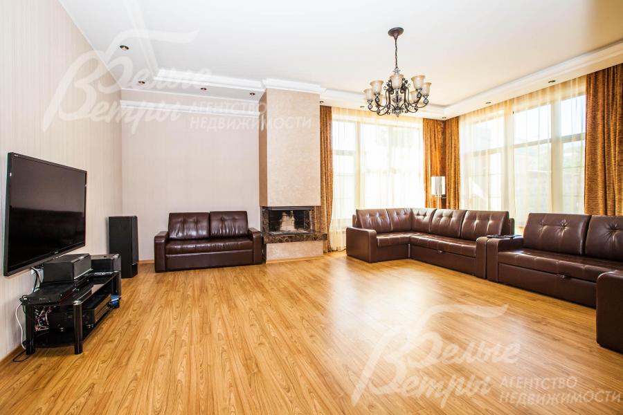 Гостиная 43 кв.м с мебелью