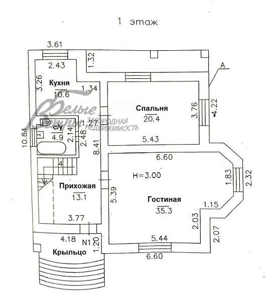 Дом в аренду Ветеран с/т Троицк id 191-001 планировка0